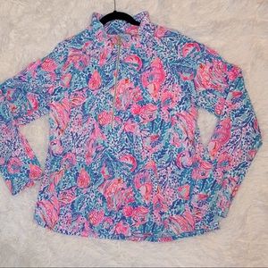 Lilly Pulitzer Leona  popover Treasure Trove pattern  Size XL